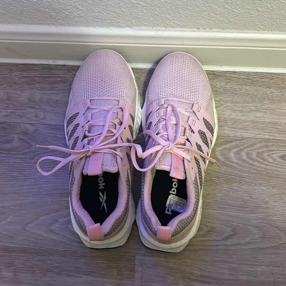 Pink Steel toe Reebok